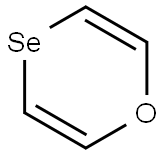 1,4-oxaselenin Struktur