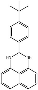 2-(4-tert-butylphenyl)-2,3-dihydro-1H-perimidine Struktur