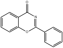 2-phenyl-4H-1,3-benzoxazin-4-one Struktur