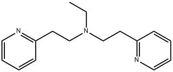 2-Pyridineethanamine, N-ethyl-N-[2-(2-pyridinyl)ethyl]- Struktur