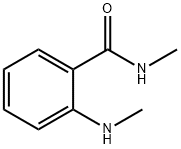 N-methyl-2-(methylamino)benzamide Struktur