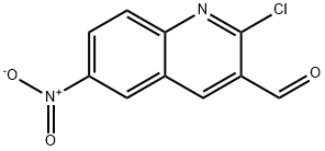 2-chloro-6-nitroquinoline-3-carbaldehyde Struktur