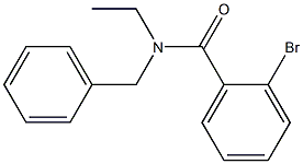 N-benzyl-2-bromo-N-ethylbenzamide Struktur