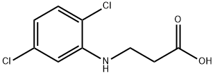 3-[(2,5-dichlorophenyl)amino]propanoic acid Struktur