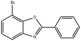 Benzothiazole, 7-bromo-2-phenyl- Struktur