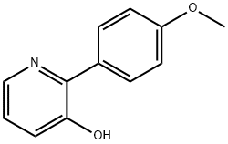 3-Hydroxy-2-(4-methoxyphenyl)pyridine Struktur