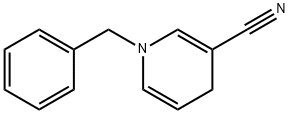 1-Benzyl-1,4-dihydropyridine-3-carbonitrile Struktur