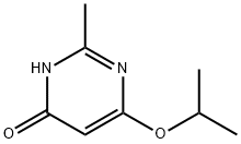 4-Hydroxy-2-methyl-6-(iso-propoxy)pyrimidine Struktur