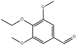 4-ethoxy-3,5-dimethoxybenzaldehyde Struktur