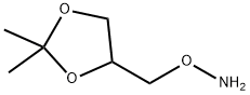 Hydroxylamine, O-[(2,2-dimethyl-1,3-dioxolan-4-yl)methyl]- Struktur