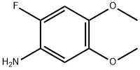 2-fluoro-4,5-dimethoxyaniline Struktur