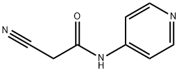 2-cyano-N-pyridin-4-ylacetamide Struktur