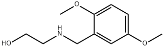 2-{[(2,5-dimethoxyphenyl)methyl]amino}ethan-1-ol Struktur