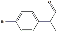 2-(4-bromophenyl)propanal Struktur