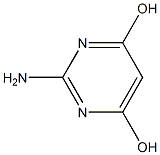 2-Aminopyrimidine-4,6-diol Struktur