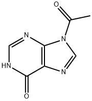 9-乙?；?1,9-二氫-6H-嘌呤-6-酮, 408531-05-5, 結(jié)構(gòu)式