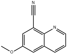 6-methoxy-8-cyano quinoline Struktur