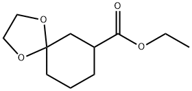 ethyl 1,4-dioxaspiro[4.5]decane-7-carboxylate Struktur