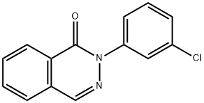 2-(3-chlorophenyl)phthalazin-1(2H)-one Struktur