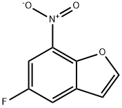 5-fluoro-7-nitrobenzofuran Struktur