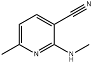 6-Methyl-2-methylamino-nicotinonitrile Struktur