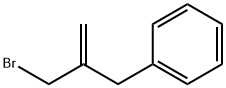 Benzene, [2-(bromomethyl)-2-propen-1-yl]- Struktur