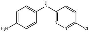 N1-(6-chloro-3-pyridazinyl)-1,4-benzenediamine Struktur