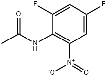 Acetamide, N-(2,4-difluoro-6-nitrophenyl)- Struktur