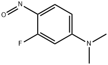 Benzenamine, 3-fluoro-N,N-dimethyl-4-nitroso- Struktur