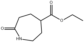 1H-Azepine-4-carboxylic acid, hexahydro-7-oxo-, ethyl ester Struktur