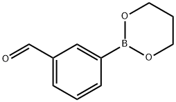 3-(1,3,2-dioxaborinan-2-yl)benzaldehyde Struktur