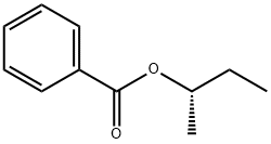 Benzoic acid (S)-1-methylpropyl ester Struktur