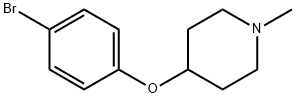 4-(4-bromophenoxy)-1-methylpiperidine Struktur