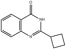 4-Hydroxy-2-(cyclobutyl)quinazoline Struktur