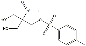 3-hydroxy-2-(hydroxymethyl)-2-nitropropyl 4-methylbenzenesulfonate Struktur