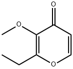 2-ethyl-3-methoxy-4Hpyran-4-one Struktur