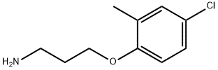 3-(4-chloro-2-methylphenoxy)propan-1-amine Struktur