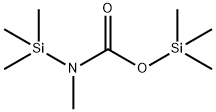 Carbamic acid, N-methyl-N-(trimethylsilyl)-, trimethylsilyl ester Struktur