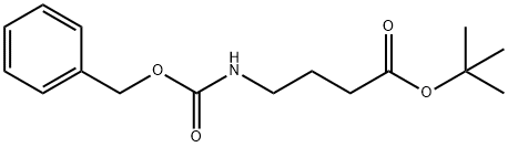 tert-Butyl N-Cbz-4-aminobutanoate Struktur