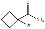 1-bromocyclobutane-1-carboxamide Struktur