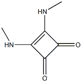 3,4-雙(甲氨基)環(huán)丁-3-烯-1,2-二酮 結(jié)構(gòu)式