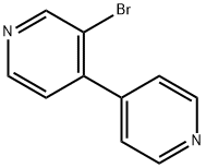 3-Bromo-4-(4-pyridyl)pyridine Struktur