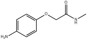 2-(4-aminophenoxy)-N-methylacetamide Struktur