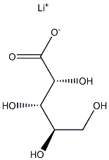 D-XYLONIC ACID LITHIUM SALT Struktur