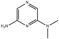 2-Amino-6-(dimethylamino)pyrazine Struktur