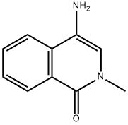 1(2H)-Isoquinolinone, 4-amino-2-methyl- Struktur