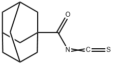 Adamantane-1-carbonyl isothiocyanate Struktur