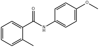 N-(4-methoxyphenyl)-2-methylbenzamide Struktur