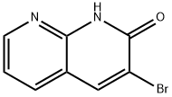 3-bromo-1,8-naphthyridin-2-ol Struktur