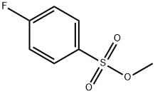 methyl p-fluorobenzenesulphonate Struktur